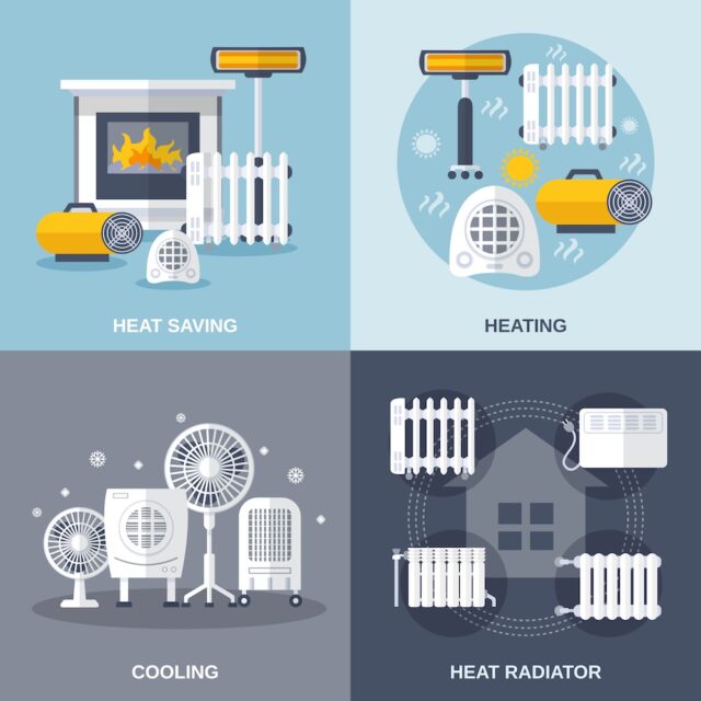 heating and cooling representation