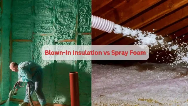 blown in insulation vs spray foam
