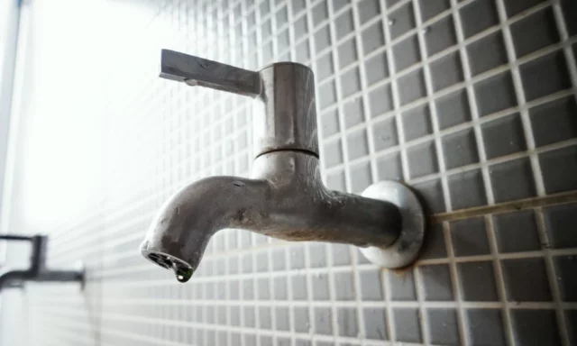 water not coming out of faucet