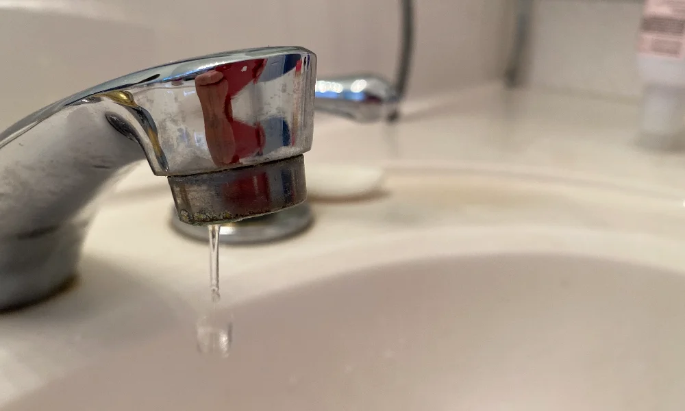 water not coming out of faucet