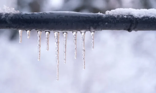 gas lines freeze