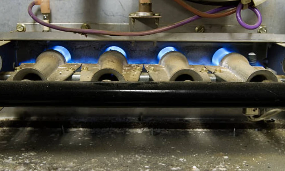 how to tell if a heat exchanger is cracked