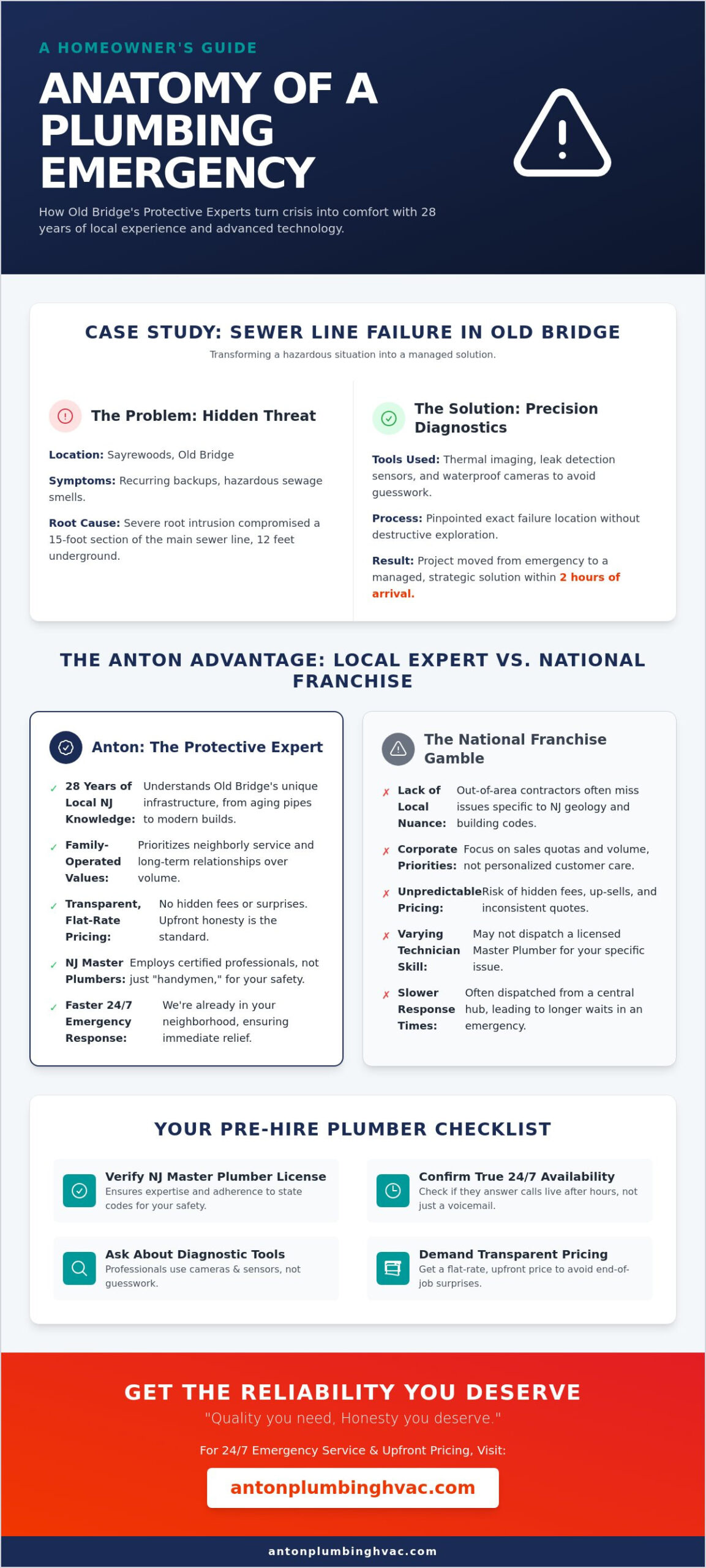 Plumber Service Company in Old Bridge, NJ: A Case Study in Quality