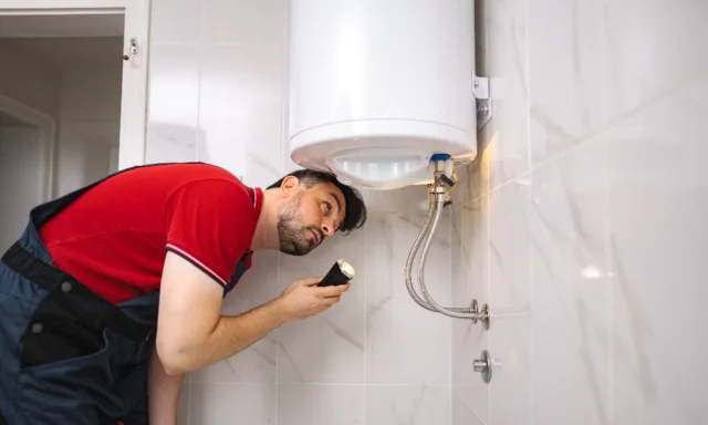 water heaters leak gas