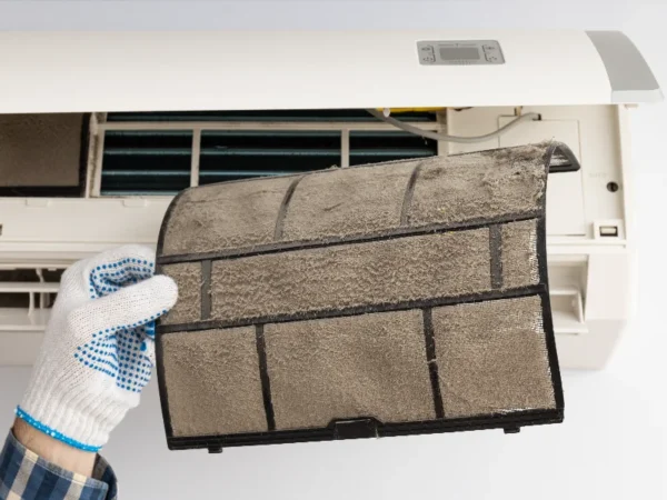 dirty air conditioner filter