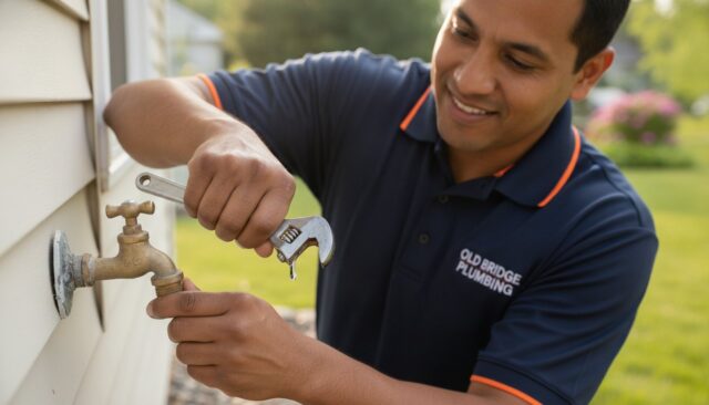 Fixing a Leaky Outdoor Faucet in Old Bridge: The 2026 Homeowner’s Guide