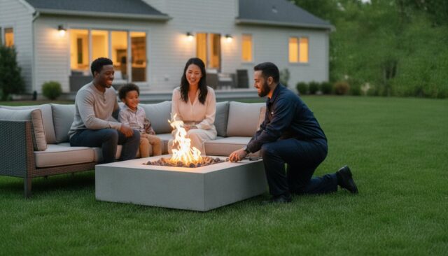 Gas Line Installation for Fire Pits in Old Bridge: The 2026 Homeowner’s Guide