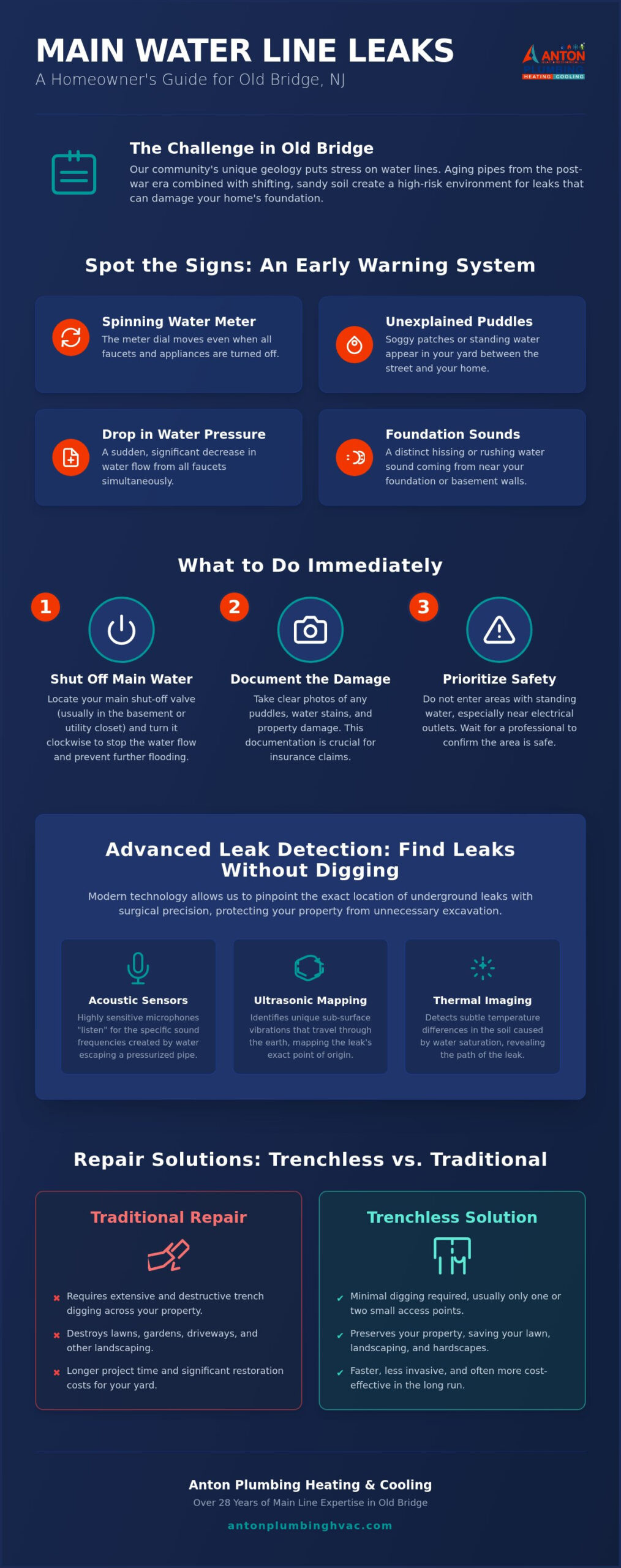 Main Water Line Leak Repair in Old Bridge: Fast, Expert Solutions